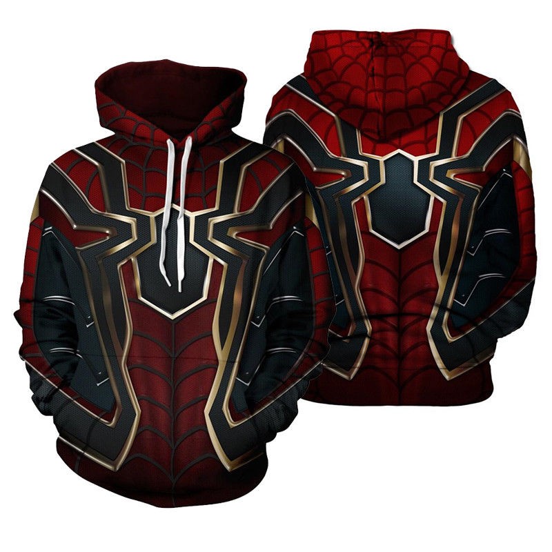 Iron discount spider hoodie