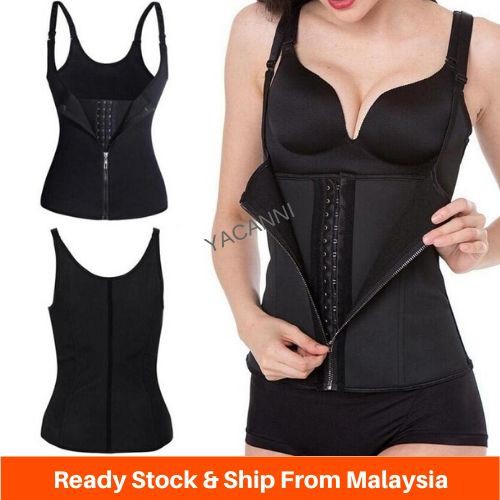 Shapewear - Women's Waist Slimming Corset 3 Hooks Girdle with