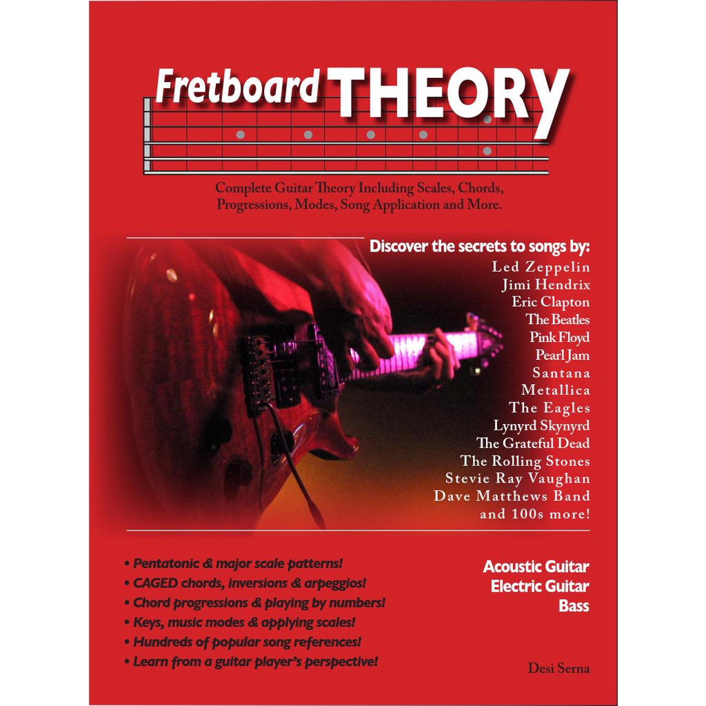 (Guitar PDF) Fretboard Theory Part 1 & 2 - Desi Serna | Shopee Malaysia