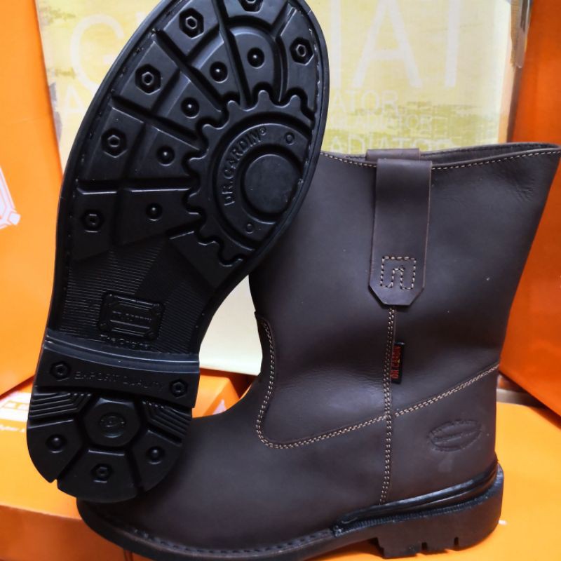 DR CARDIN SAFETY SHOES 6182 SAFETY BOOTS GENUINE FULL KASUT KERJA SAFETY LELAKI KULIT ORIGINAL READY STOCK Shopee Malaysia