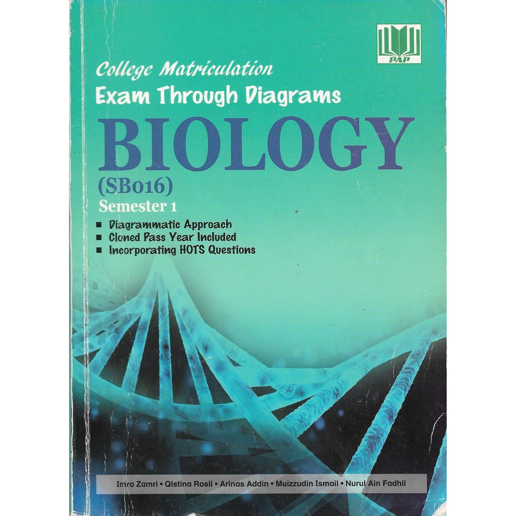 Preloved College Matriculation Matrikulasi Matrik Exam Through Diagram ...