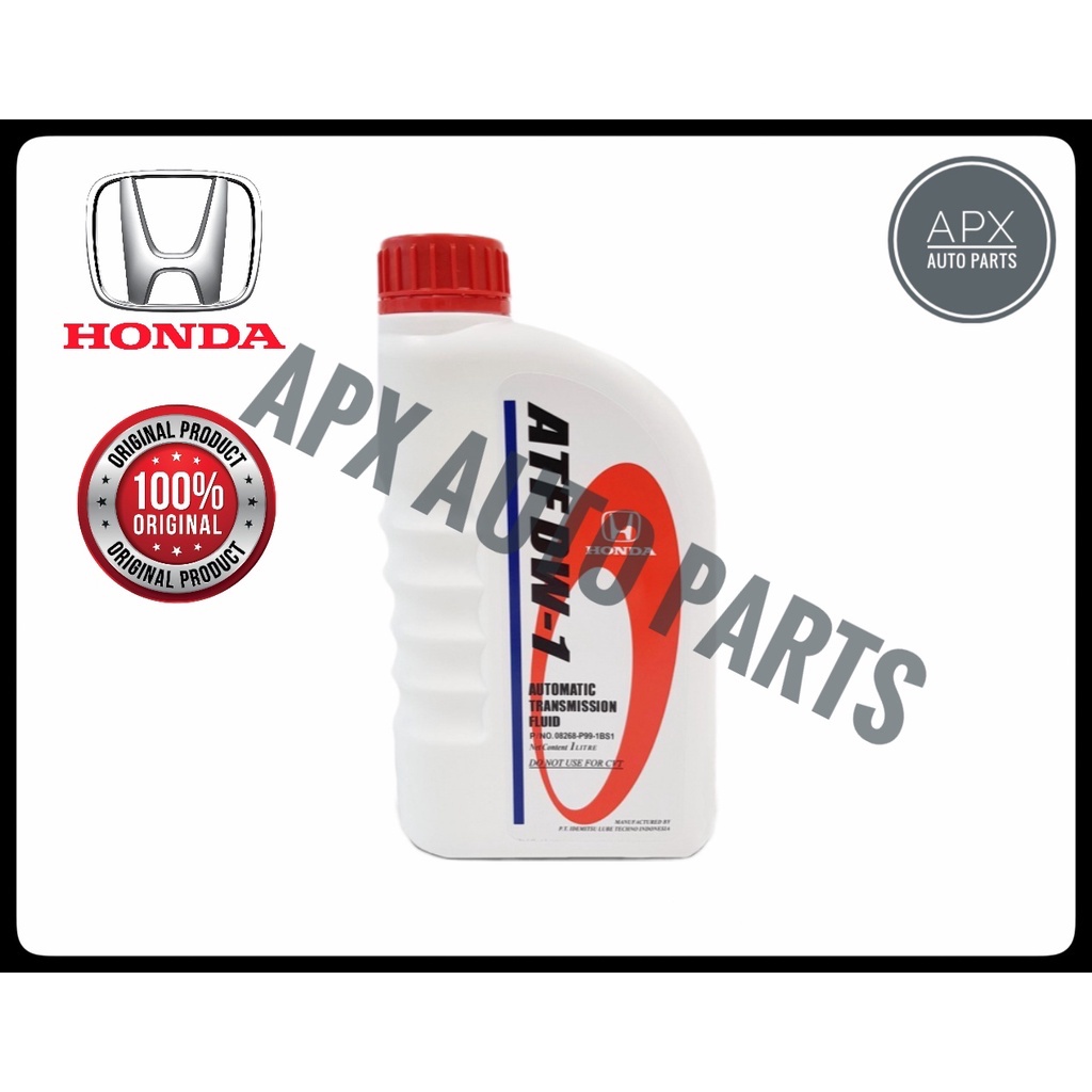 Auto Transmission Fluid Honda ATF DW1 1 Litter Original Product