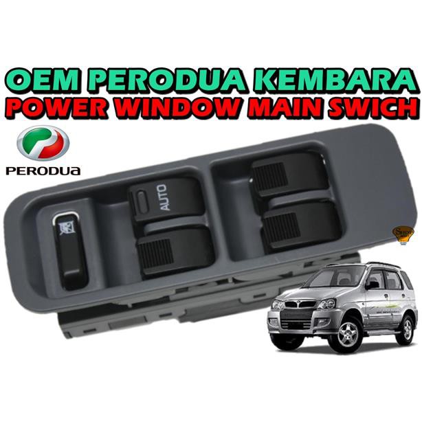 Power Window Main Switch For Kembara (auto up & down) Shopee Malaysia
