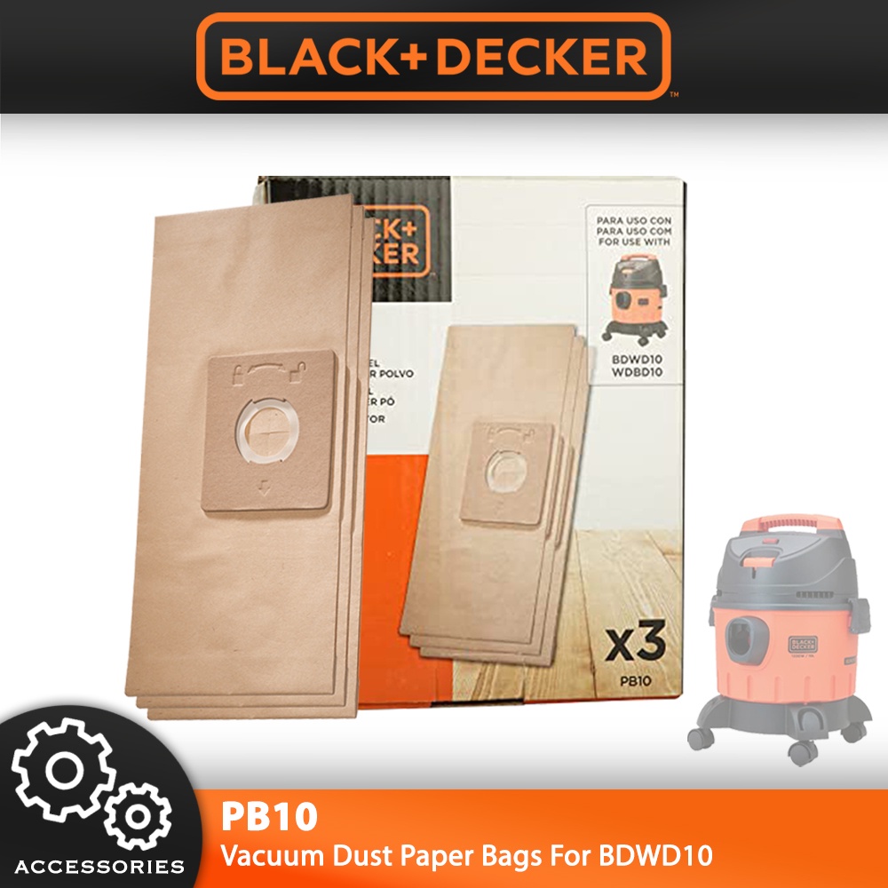 Black+Decker BDWD10-B1 Wet and Dry Vacuum Cleaner