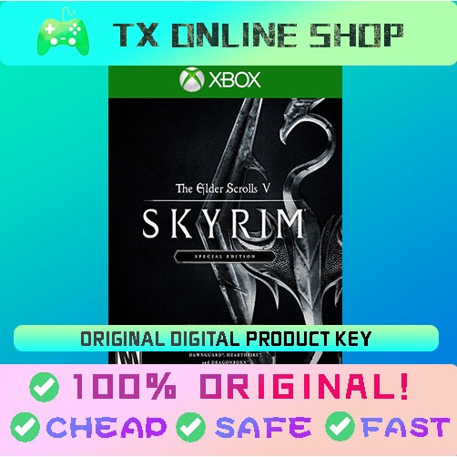 The Elder Scrolls V Skyrim [PC/Xbox One/Xbox Series X/S Original Game ...