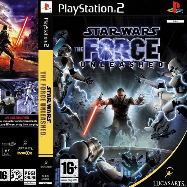 Ps2 star wars the deals force unleashed