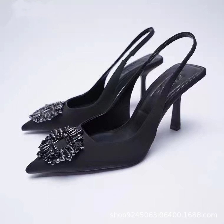 Black shop pumps zara