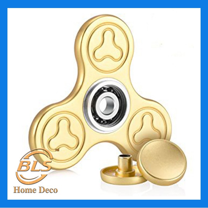 Fidget Hand Spinner Finger ALLOY TRI Torqbar Aluminium TOY