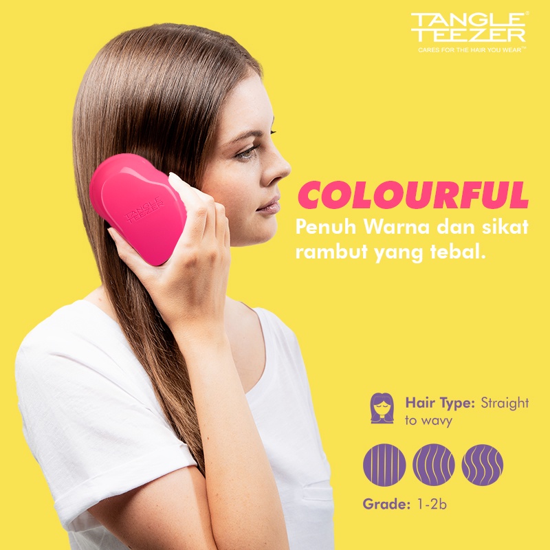TANGLE TEEZER The Original Detangling Hairbrush 1 Pcs Hair Comb Hair ...
