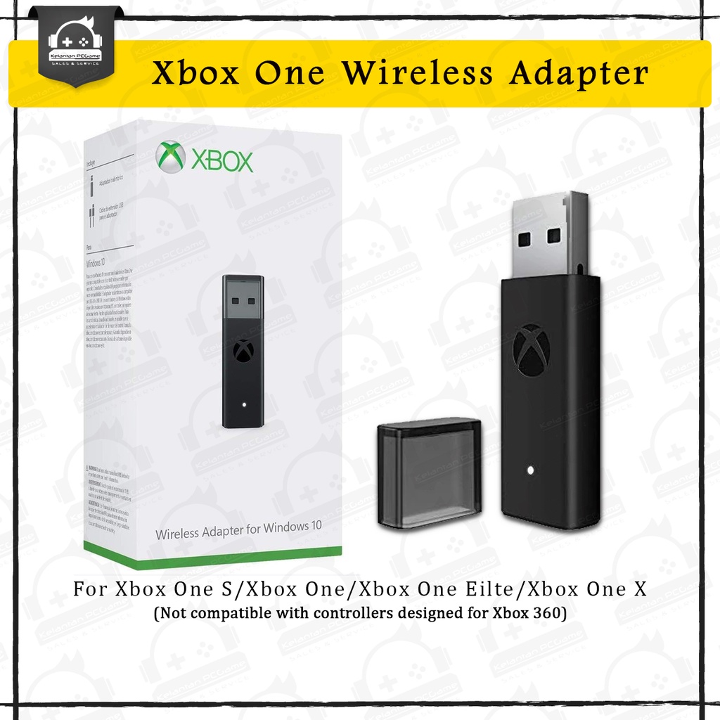 Original Microsoft Xbox One Wireless Adapter for Windows 10 Wireless Controller Bluetooth Receiver
