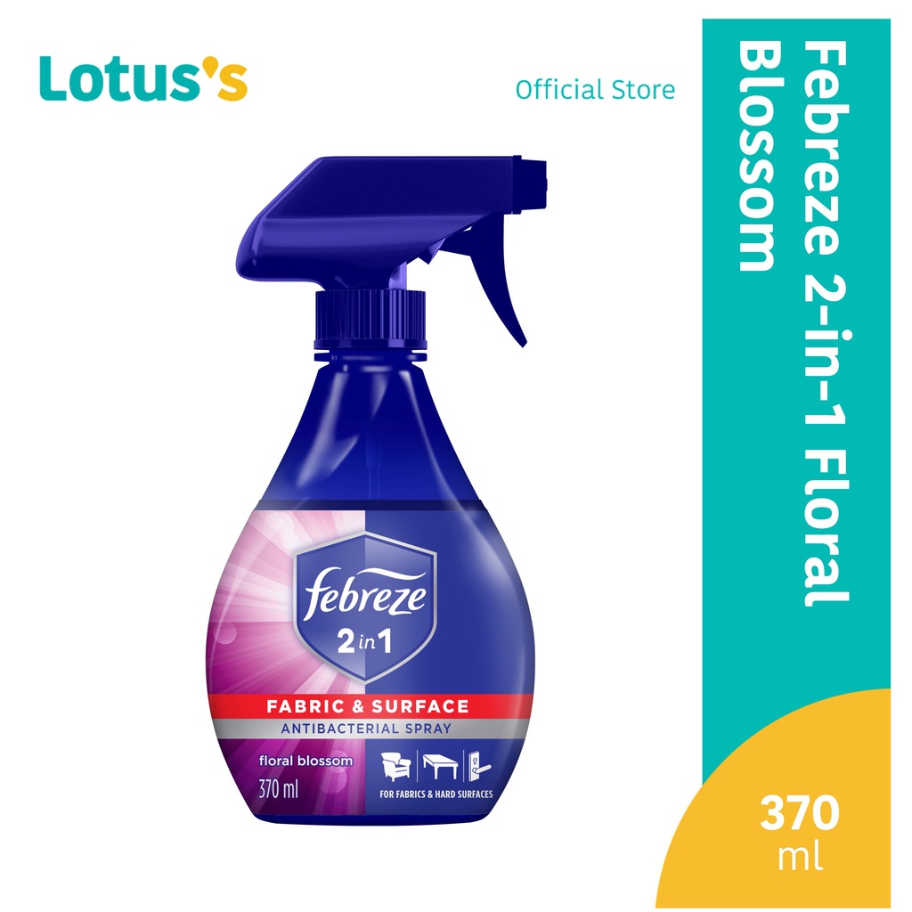 Febreze 2in1 Antibacterial Disinfectant Spray 370ml Shopee Malaysia