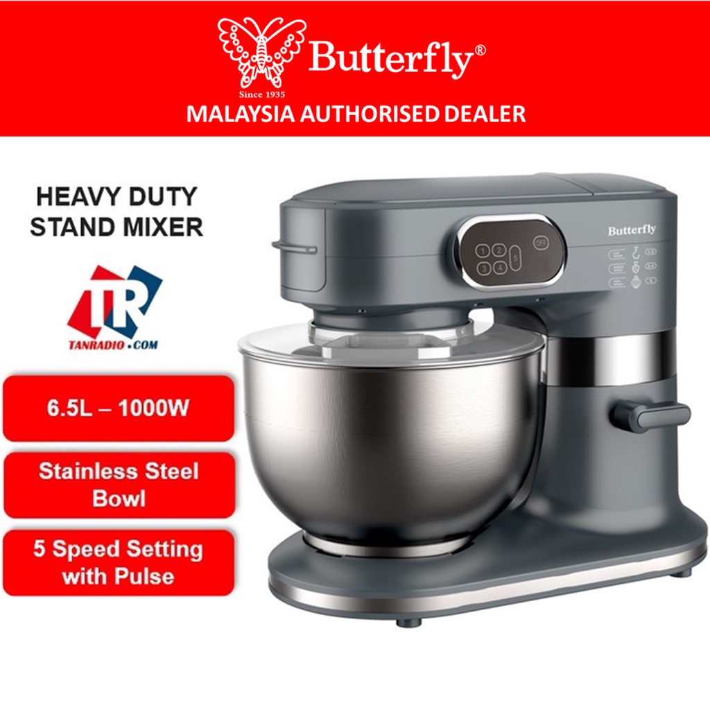 Butterfly Heavy Duty Stand Mixer (6.5L) BUTBSM4366 Shopee Malaysia