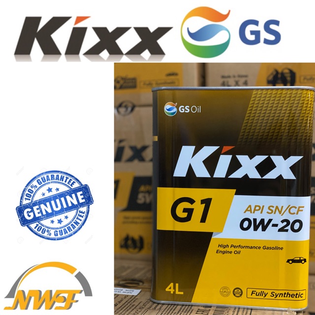 KIXX 0W20 FULLY SYNTHETIC (KOREA 🇰🇷) | Shopee Malaysia