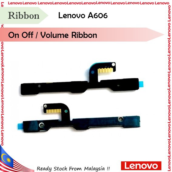 Lenovo A606 Power On Off key/ Volume Up Down Button Flex Cable Ribbon ...