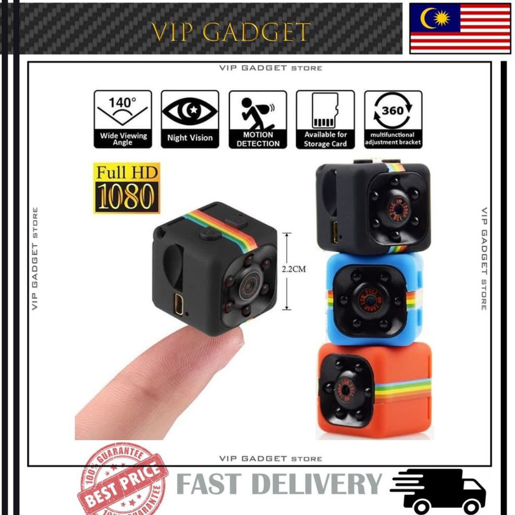 Ship In 24Hrs !! SQ11 Spy Hidden Camera Micro Mini Security Camera DVR ...