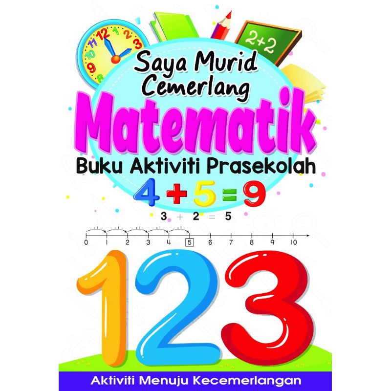 Buku Prasekolah Matematik/Buku Aktiviti Matematik Prasekolah/Buku ...