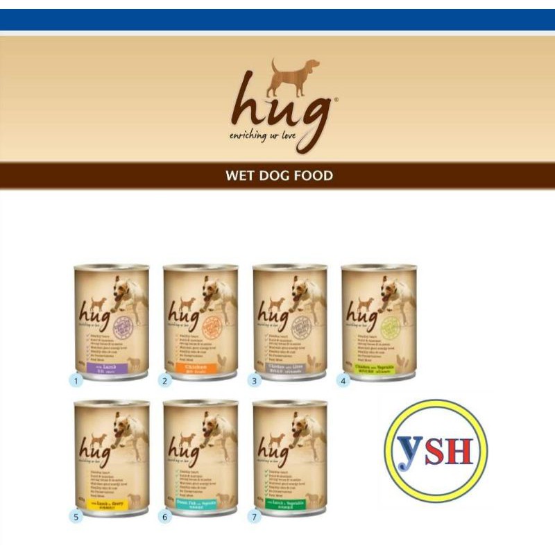 Hug Canned Dog Food 400g | Shopee Malaysia