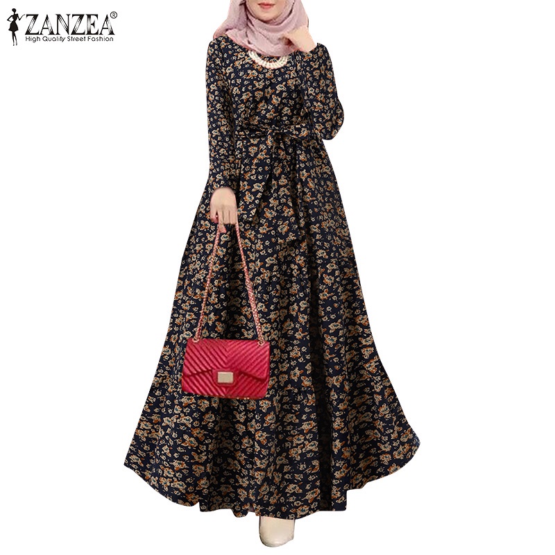arabic dress design ladies Women's Color Block Elegant Lady Sexy Arabic Style Long Dress