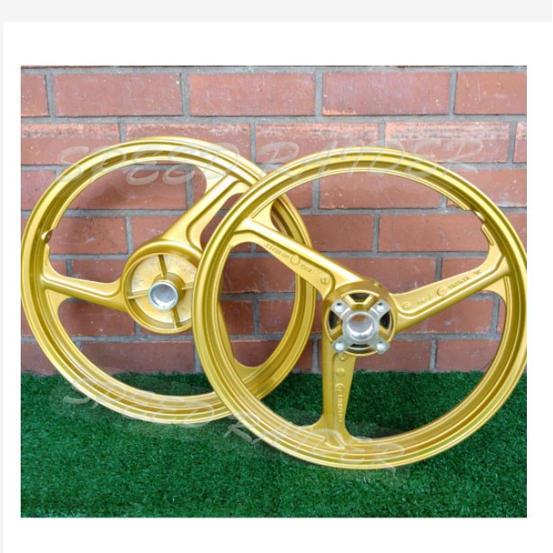 SPORT RIM 3 BATANG ENKEI LC135/Y125 GOLD (READY STOCK) | Shopee Malaysia