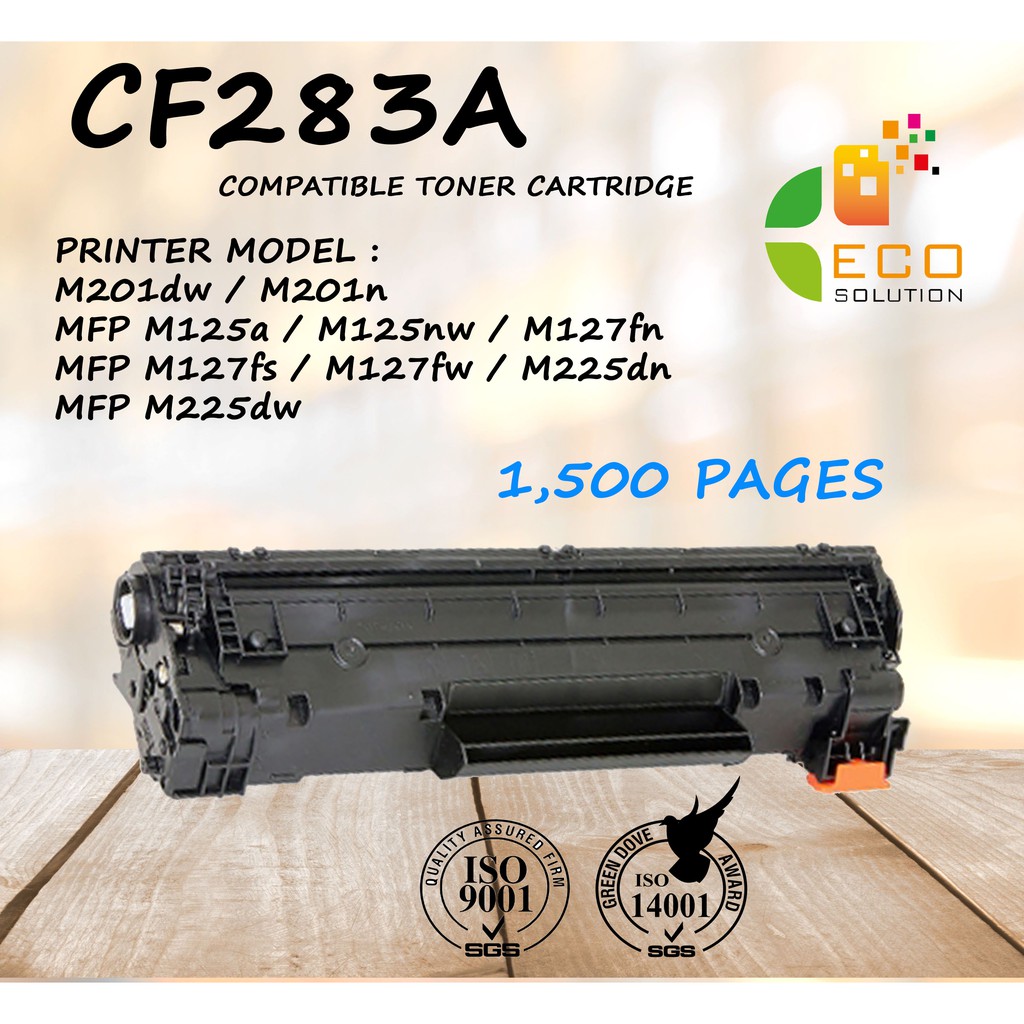 CF283A CF283 83A 283 Compatible Toner Cartridge M125A / M126 / M127 ...