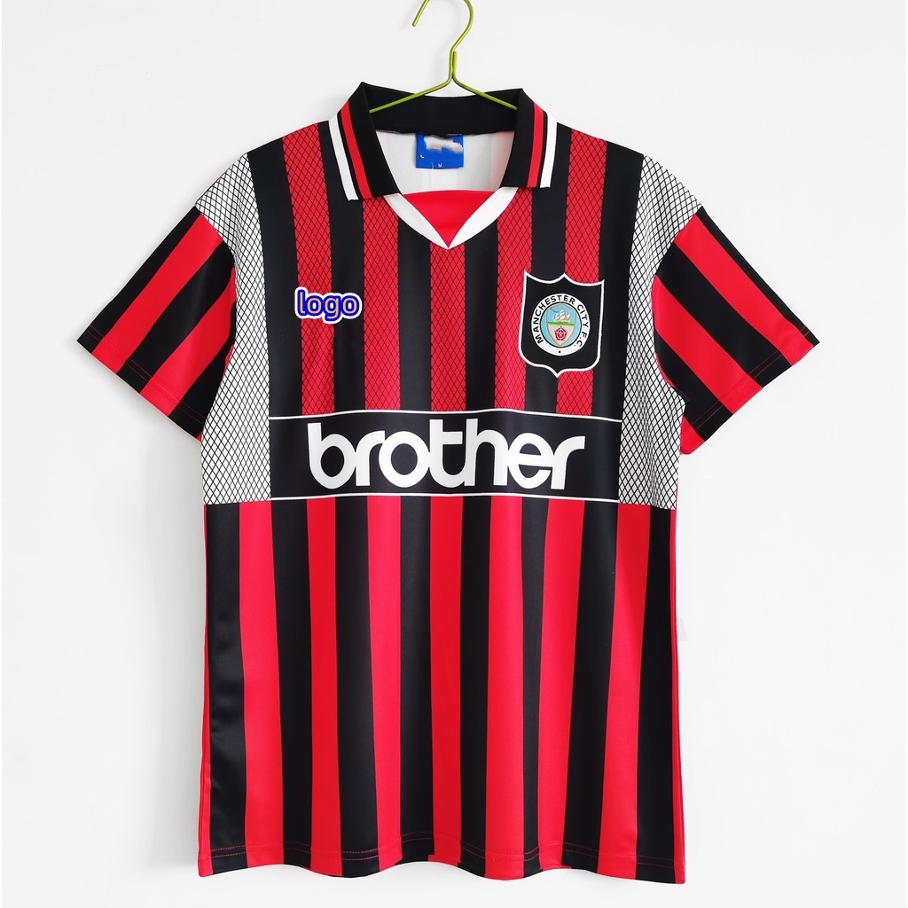 Manchester City retro jersey Home Away jersey 11 12 88 90 94 96 98 