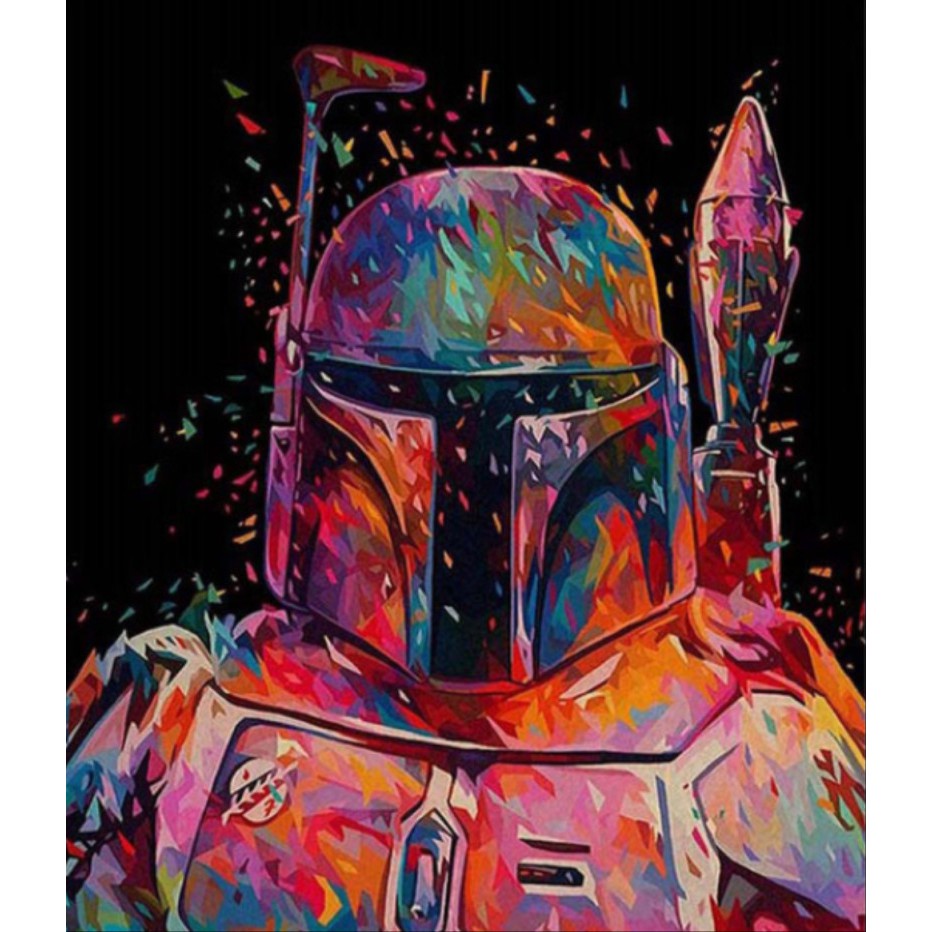 DROFE Star Wars Collection Painting By Numbers Without Frame Wall Art