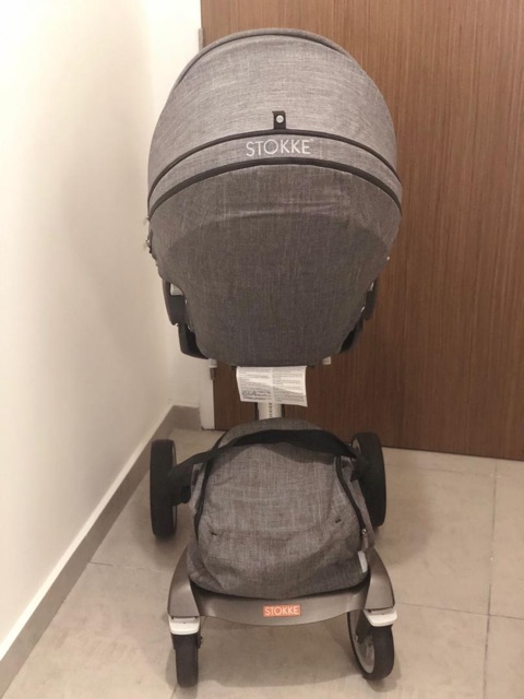 Stokke Xplory V4 Black Melange Shopee Malaysia