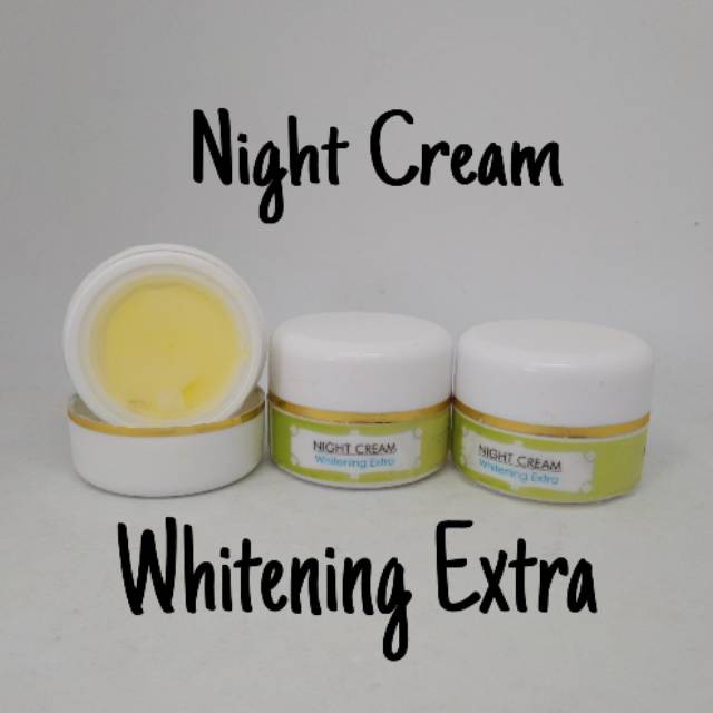 Skincare Night Cream (Whitening Extra) Shopee Malaysia