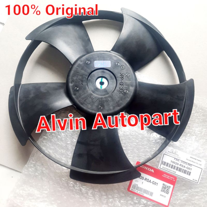 ORIGINAL COOLING FAN RADIATOR FAN HONDA HRV BRIO MANUAL (M/T) CIVIC FB ...