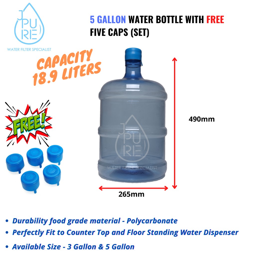 Water Dispenser Bottle Dimensions