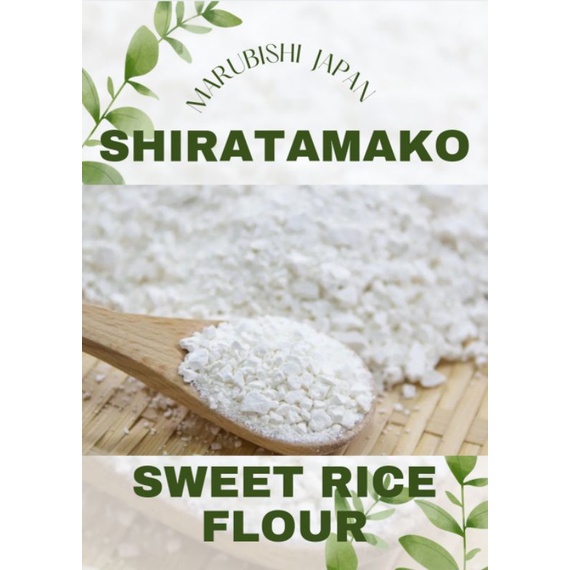 Japan Shiratama Shiratamako Glutinous Rice Flour Coarse Repacking