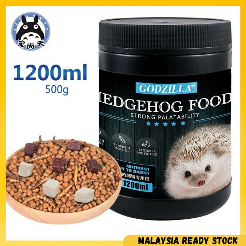 Jonsanty / Yee Hedgehog Food Granule 500g Full Nutrient Diet Dried