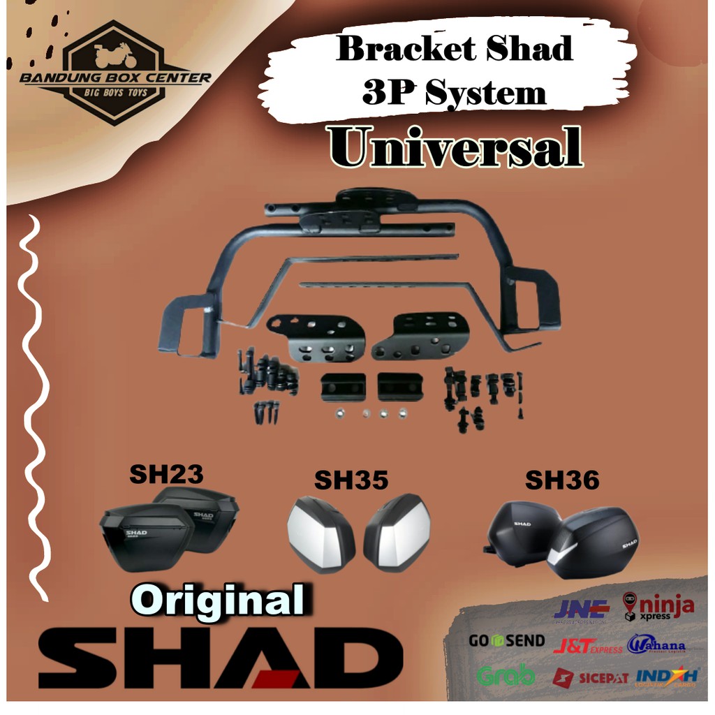 Universal 3P Sidebox System Bracket ShadOriginal Shad Side box Bracket ...