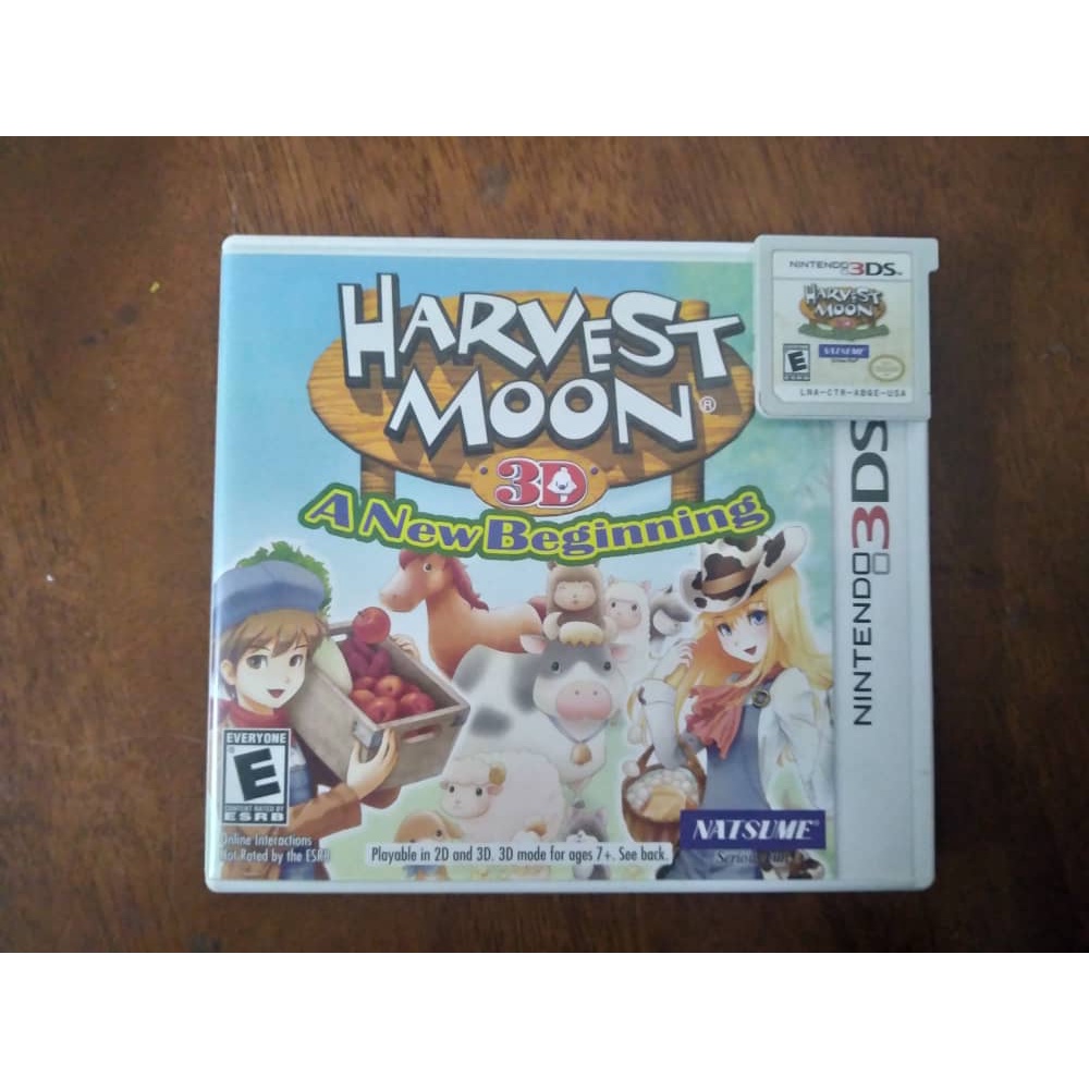 Nintendo 3DS Harvest Moon 3D A New Beginning (US Ver) Shopee Malaysia