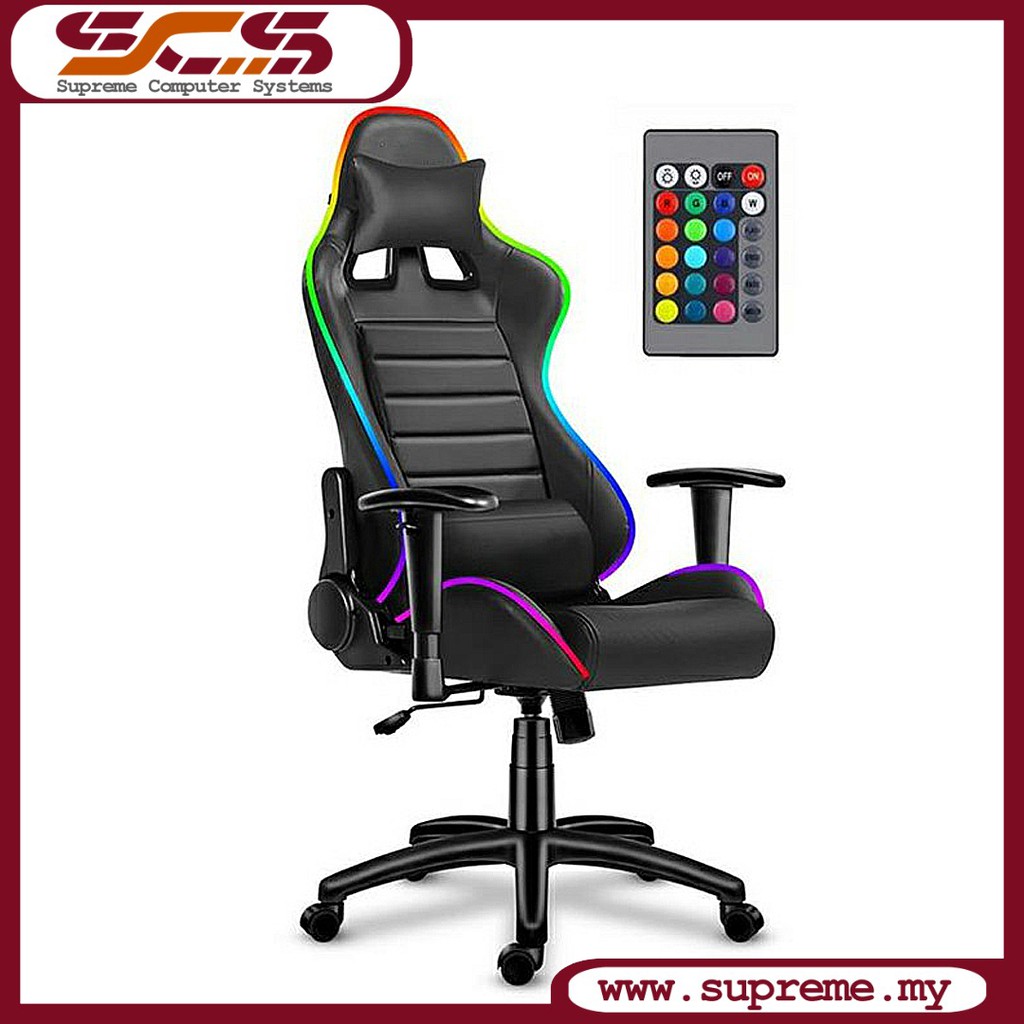 Ekintop Ergonomic RGB PC Gaming Chair Computer Gamer Chair RGB LED ...