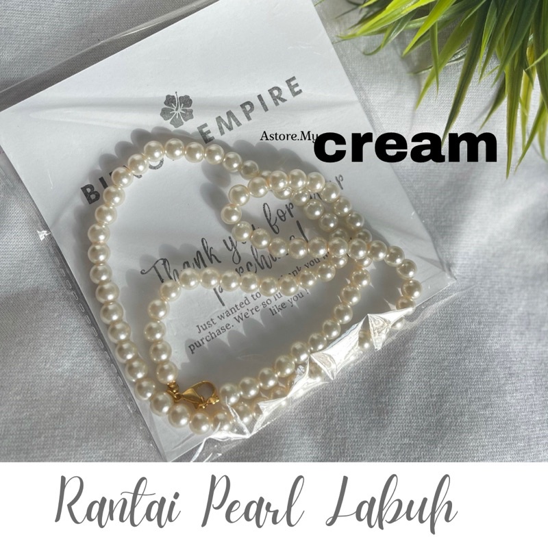 🇲🇾READYSTOCK SHIP TODAY | Rantai Pearl Labuh | Rantai Manik Berkualiti ...