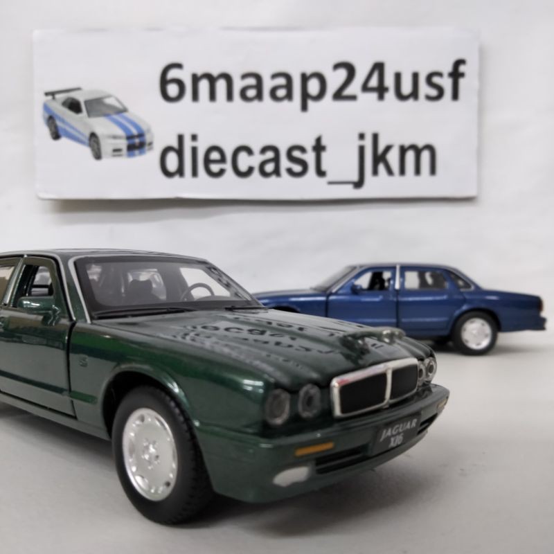 Jaguar Xj6 Classic Car Scale 1:32 Diecast Car Model With Light N Sound ...