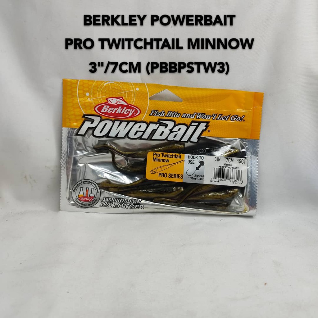 Berkley PowerBait 3 Pro Twitchtail Minnow 
