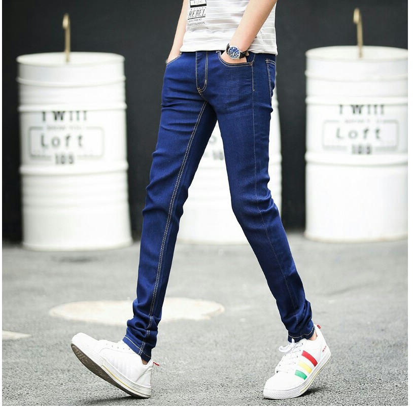 Seluar Lelaki Fashion Men S Korean Skinny Men Long Jeans Skinny Denim Jeans Pant Size 26 36 Ready Stock Lower Price Shopee Malaysia