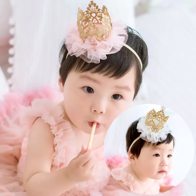 Baby best sale princess headband