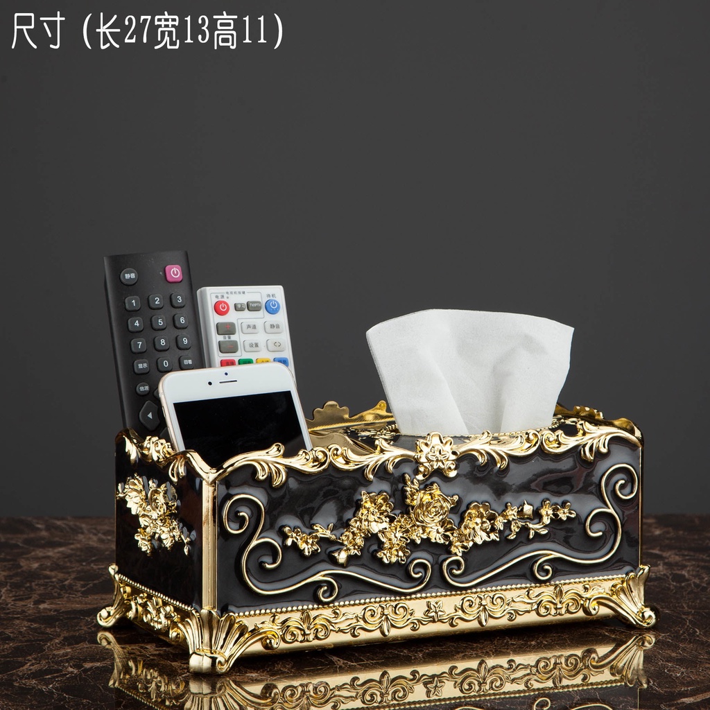 Large Luxury European Style Tissue Box Multifuntional | Shopee Malaysia