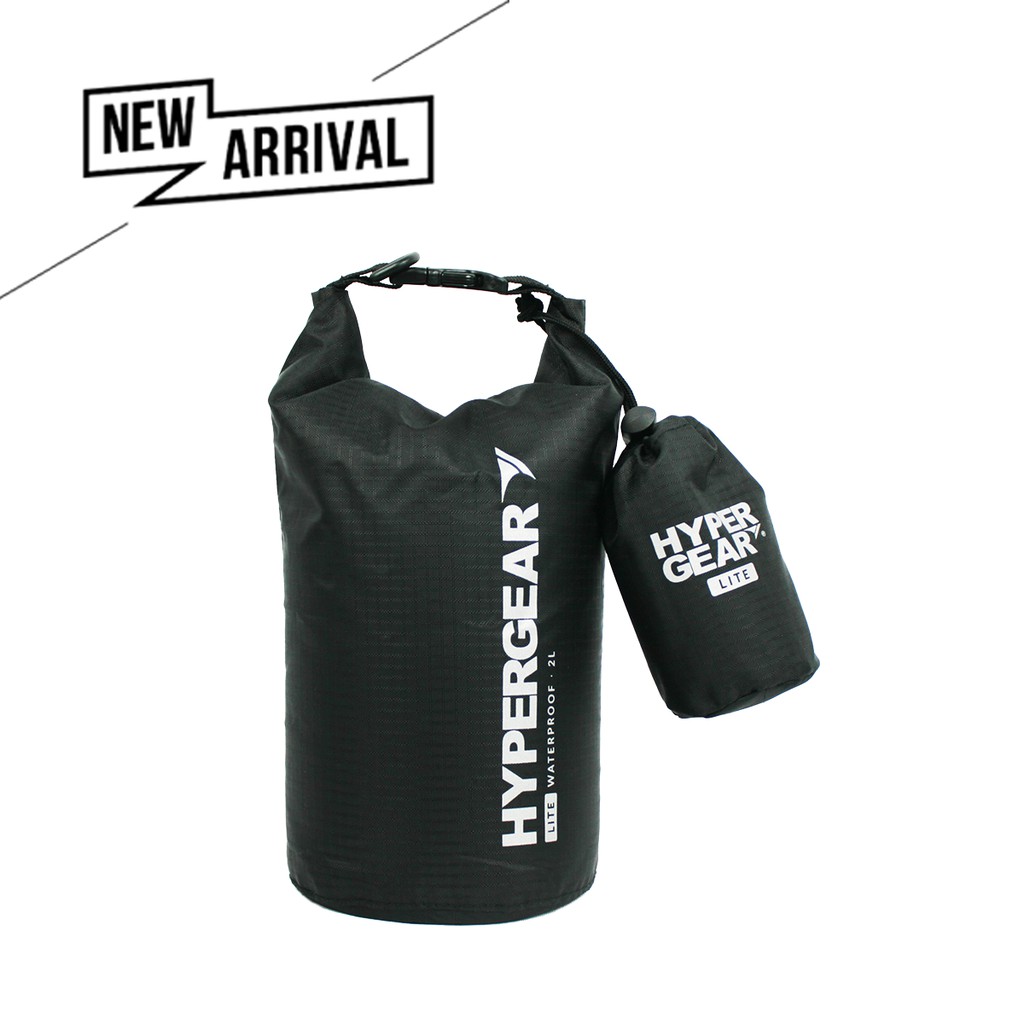 Hypergear Dry Bag Lite 2L (Black) 100 Original + 1 Year Warranty