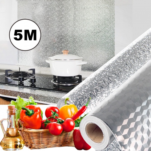 HSUN Kitchen Oil Proof Sticker Aluminium Foil Kitchen Stove Cabinet ...