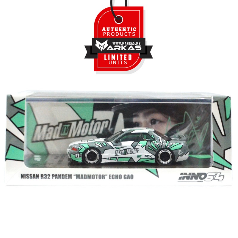 INNO MODELS INNO64 1/64 NISSAN R32 PANDEM MADMOTOR ECHO GAO