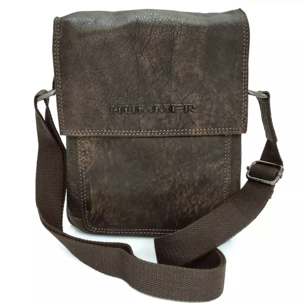 Hummer leather store sling bag