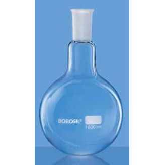 BOROSIL Round Bottom Flasks, Single Neck, I/C Joint 29/32, 1000 ml as ...