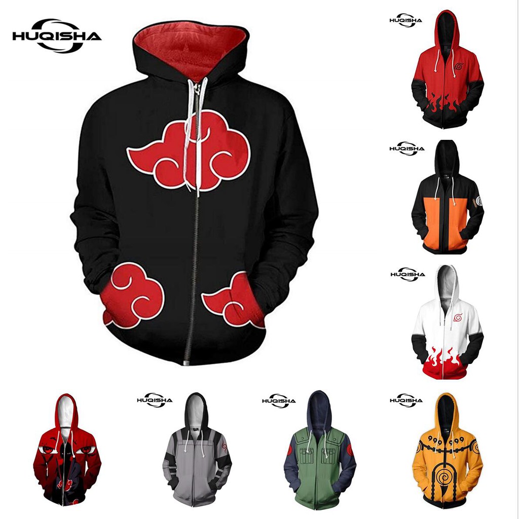 New 3D Printed Anime Naruto Hoodies Women/Men Uzumaki Boruto Uchiha ...