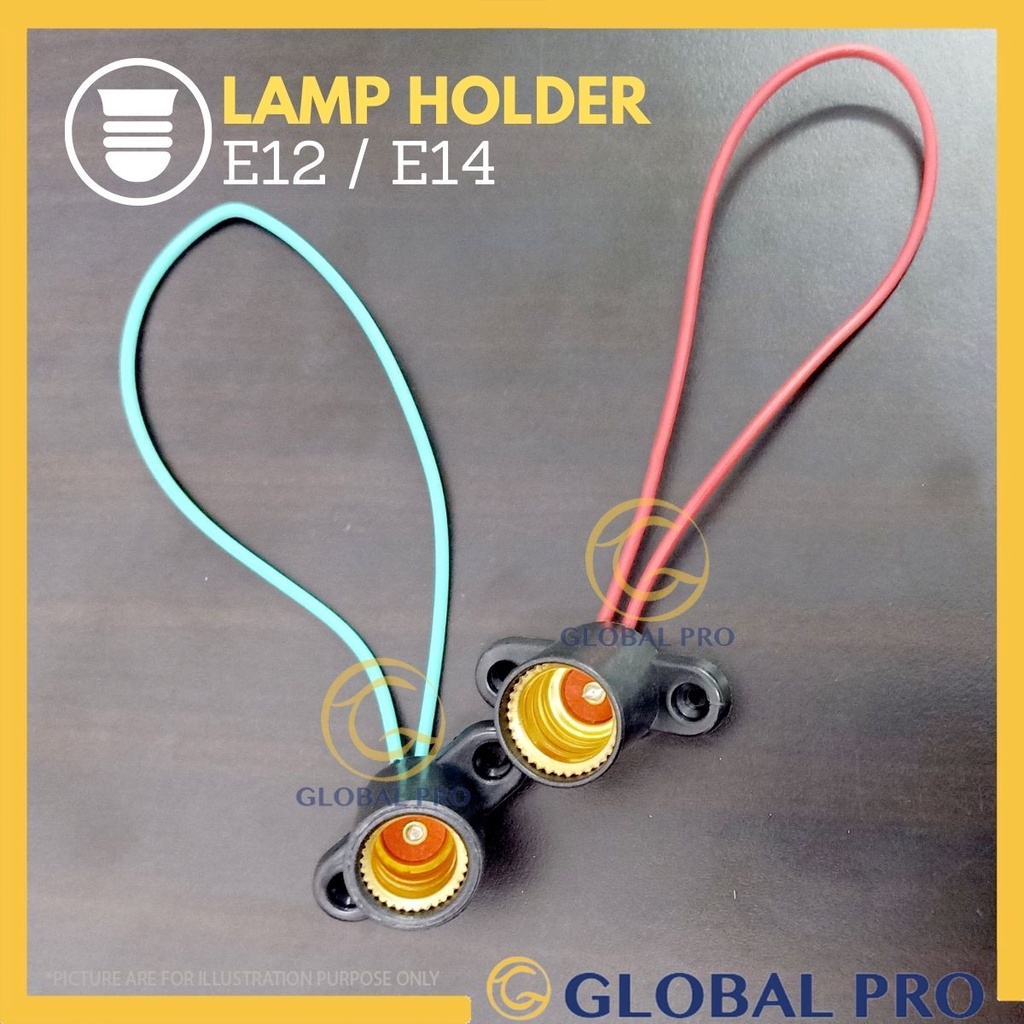 [READY STOCK] E12 / E14 Light Bulb Holder Battern Lamp Holder Bracket
