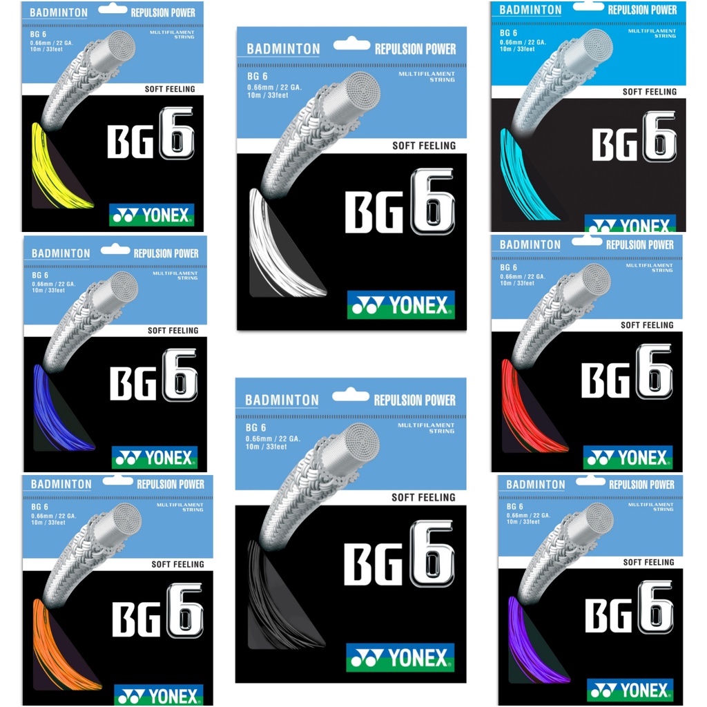 YONEX STRING BG6 (100% Original) | Shopee Malaysia
