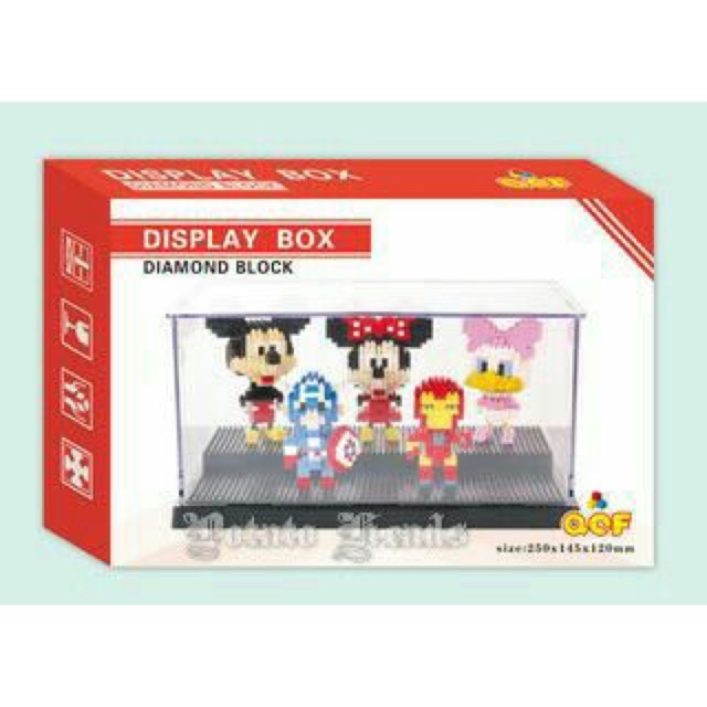 QCF ACRYLIC DISPLAY CASE FOR NANOBLOCKS 95342 Shopee Malaysia
